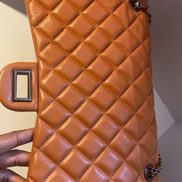 Rust leather bag good condition - Picture 4 of 8